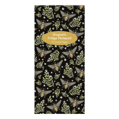 Honey Bee Pattern Magnetic Notepad