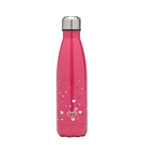 Pink Hearts Water Bottle